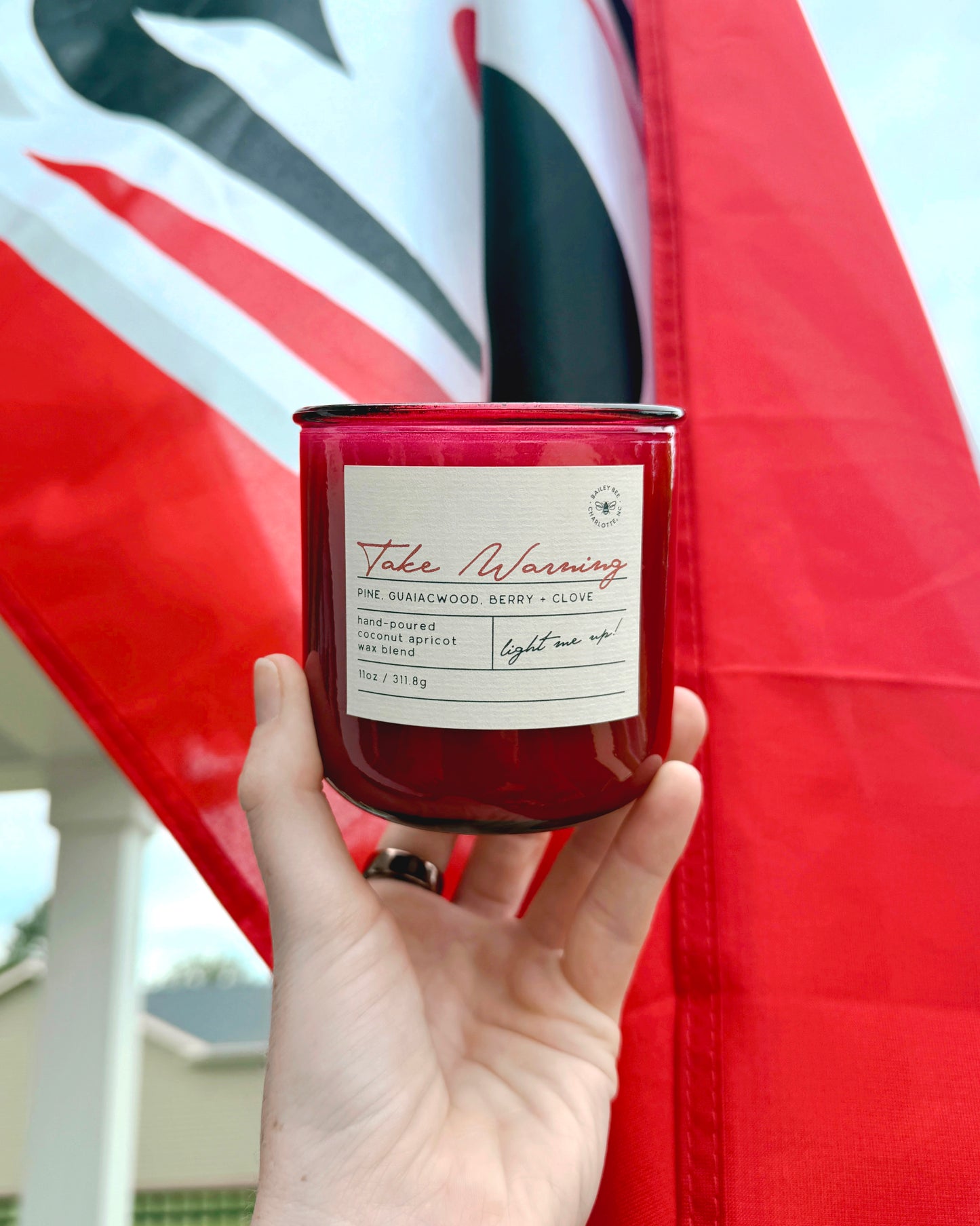 Take Warning Candle *limited edition*