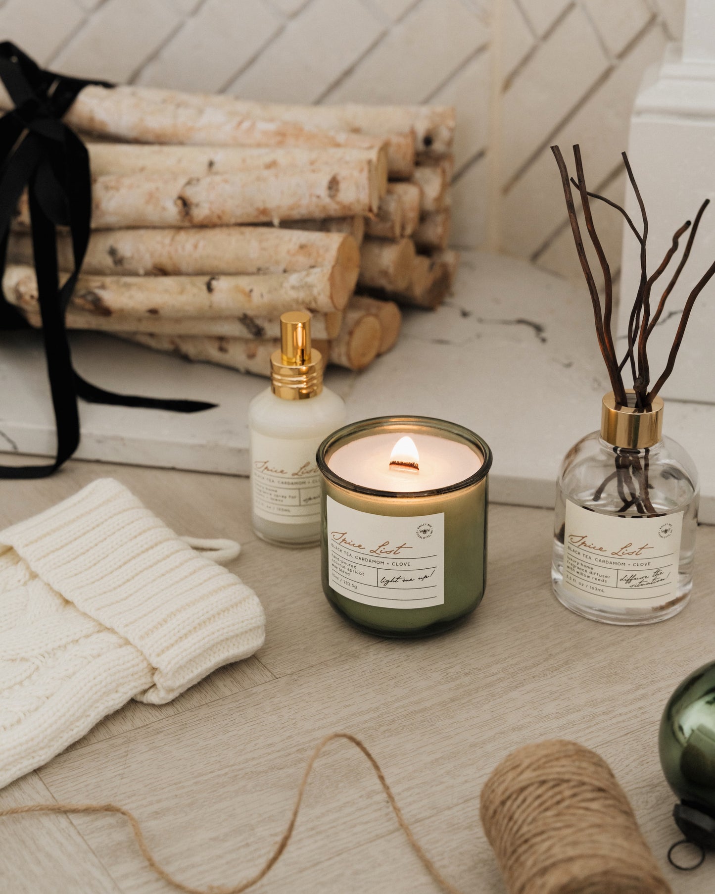 Spice List Room + Linen Spray (Winter Collection)