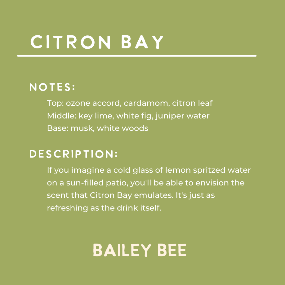 Citron Bay Wax Melts