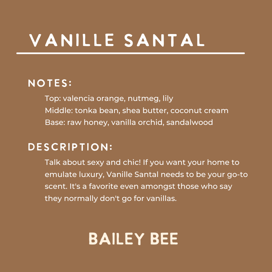 Vanille Santal Wax Melts