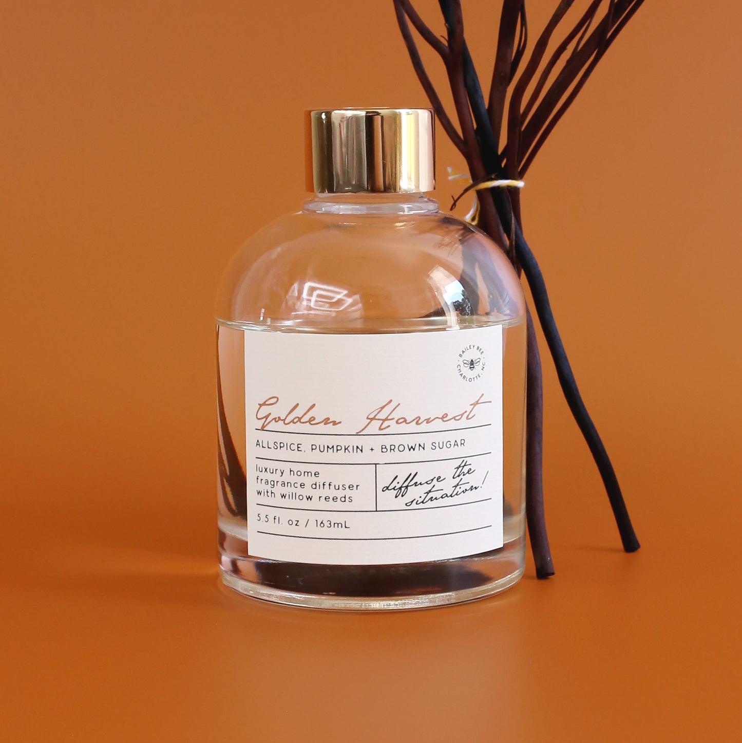 Golden Harvest Reed Diffuser (Fall Collection)