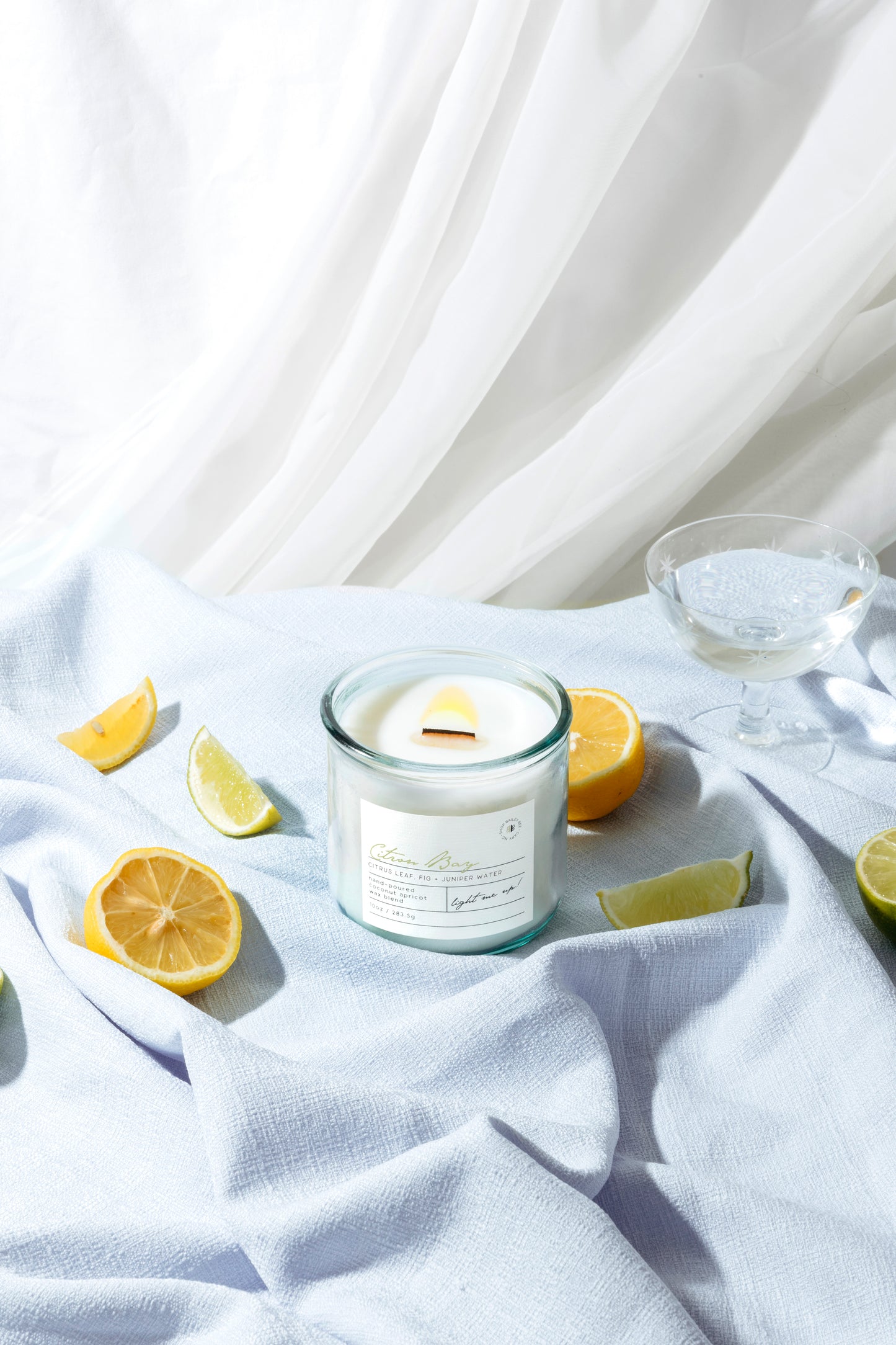 citron bay classic candle product shot