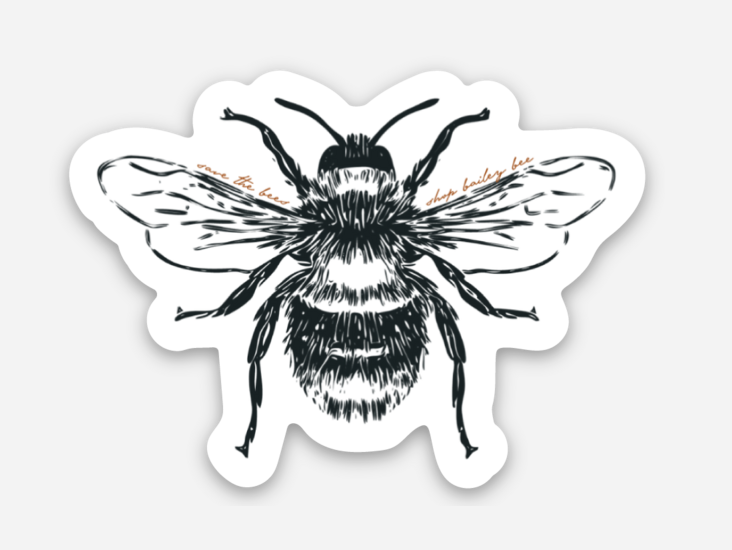 Save the Bees Stickers