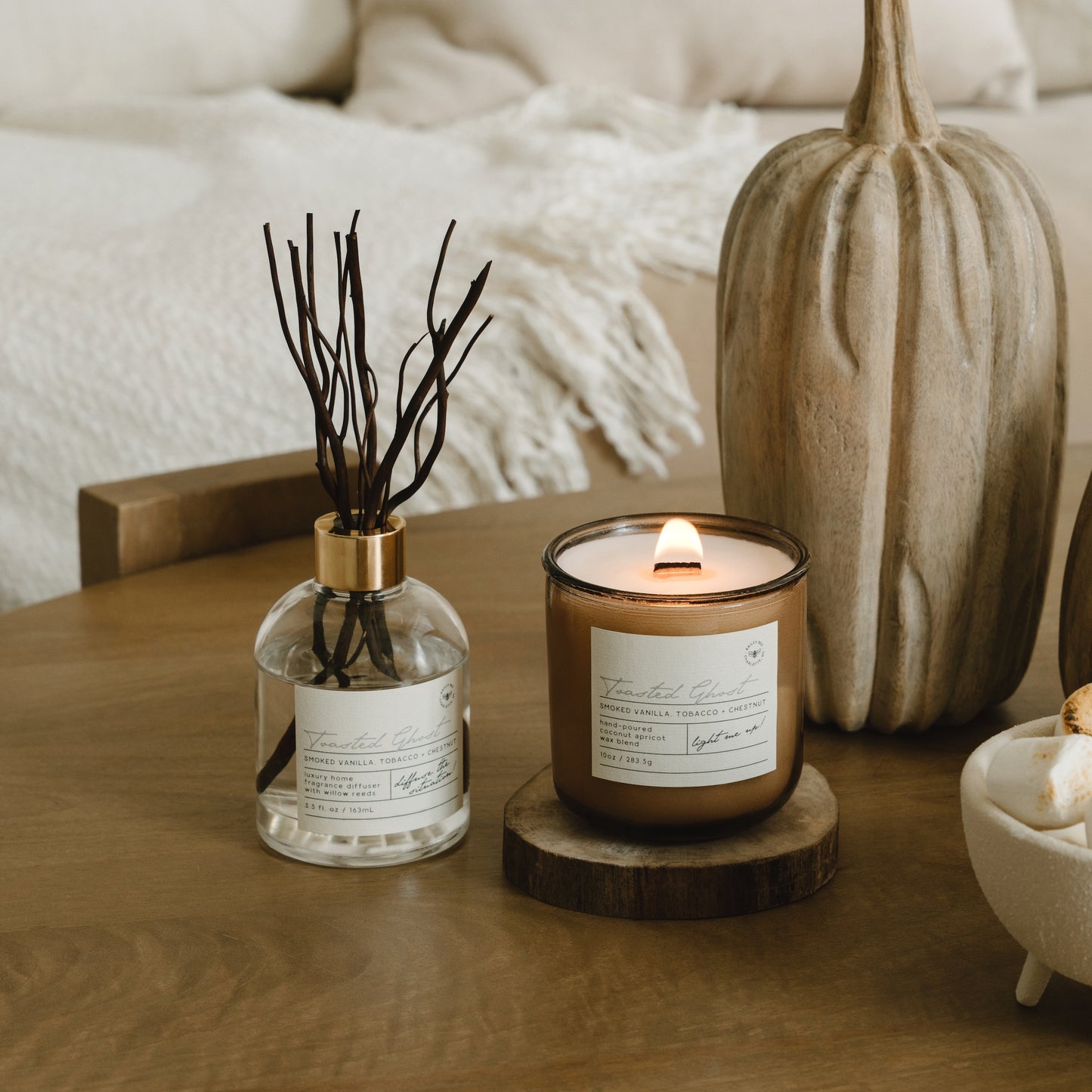 Toasted Ghost Reed Diffuser (Fall Collection)