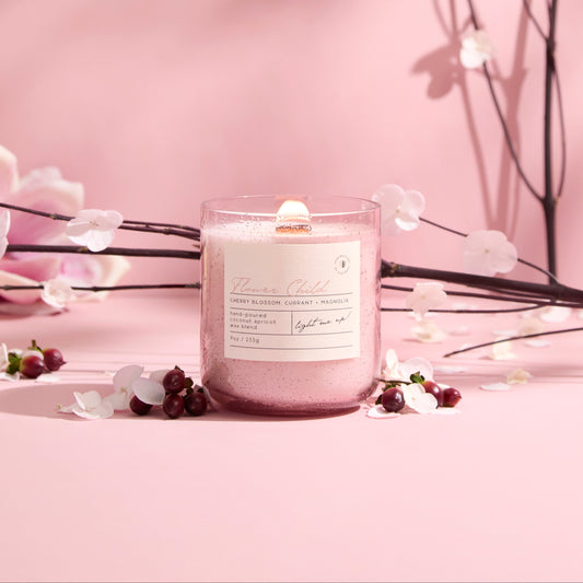 Flower Child Candle