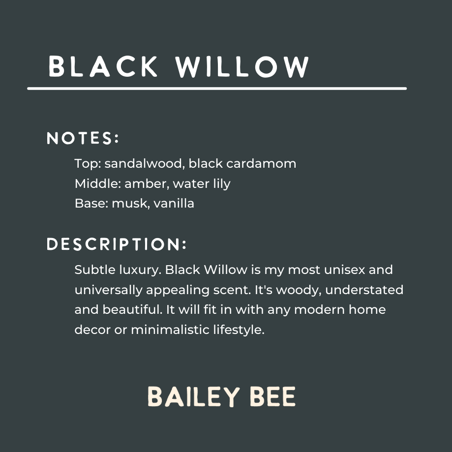 Black Willow Wax Melts