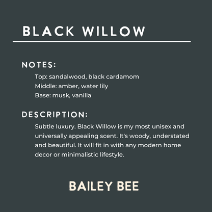 Black Willow Wax Melts