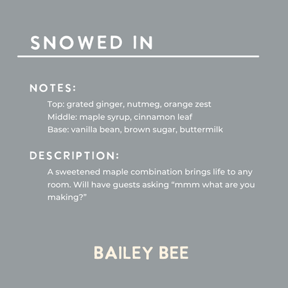 Snowed In Room + Linen Spray (Winter Collection)