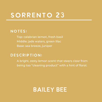 Sorrento 23 Candle (Spring/Summer)