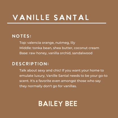 Vanille Santal Wax Melts
