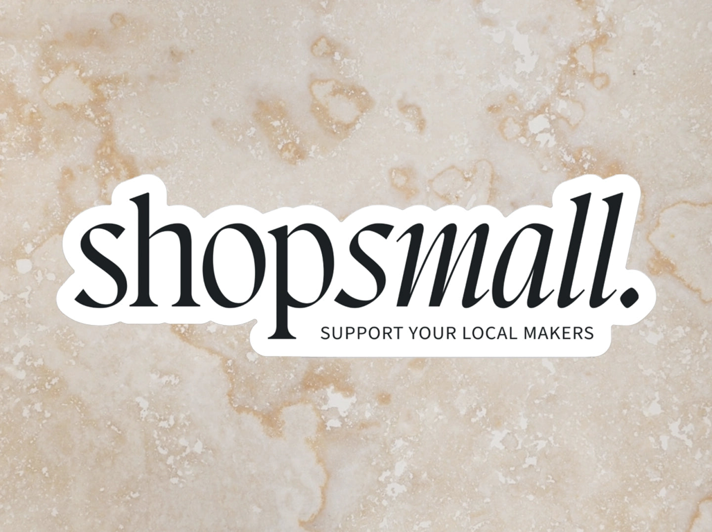 Shop Small Sticker – Bailey Bee