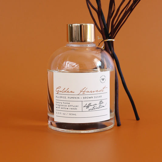 Golden Harvest Reed Diffuser (Fall Collection)