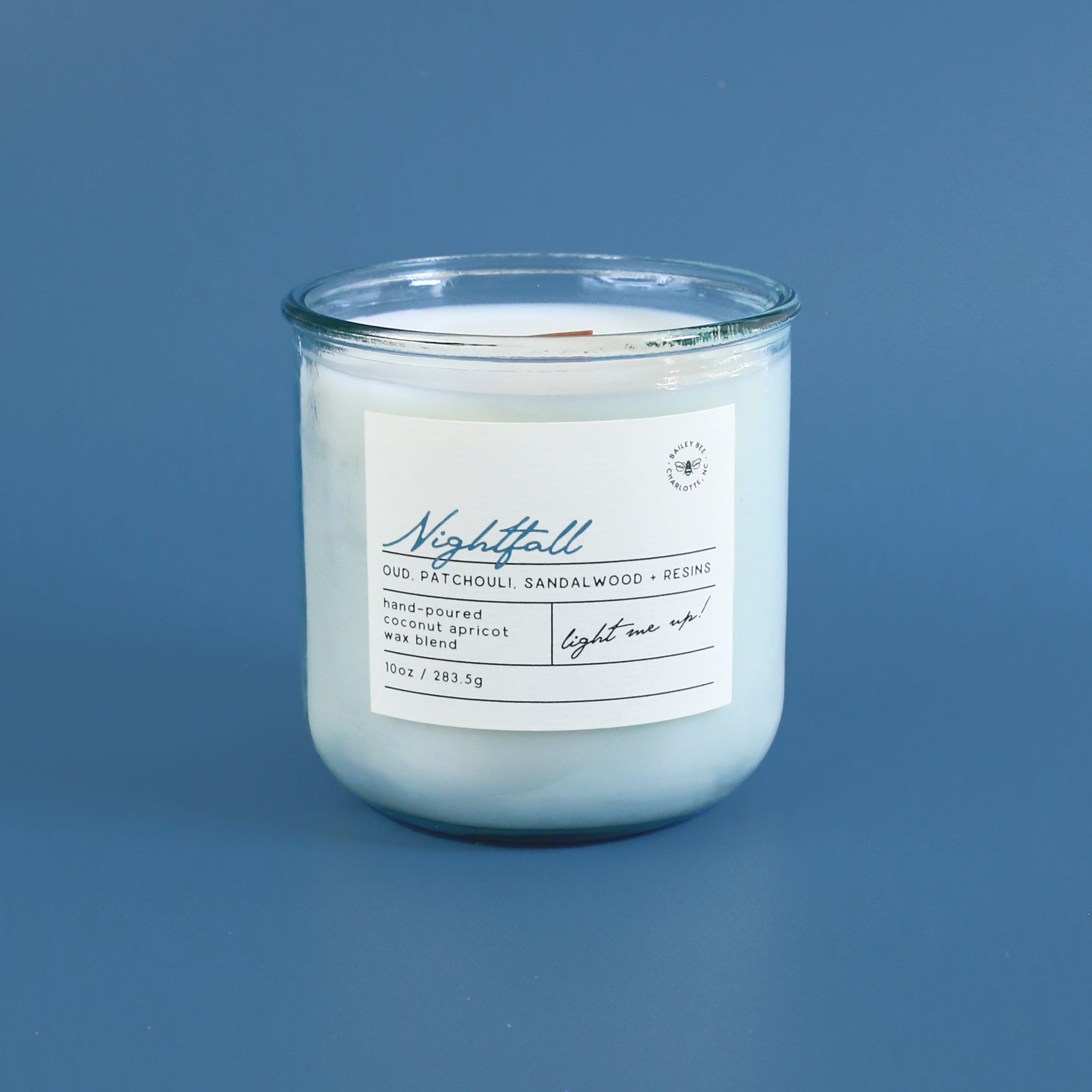 Nightfall - Black 8oz Coconut Wax Candle main image 1