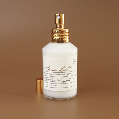 Spice List Room + Linen Spray (Winter Collection)
