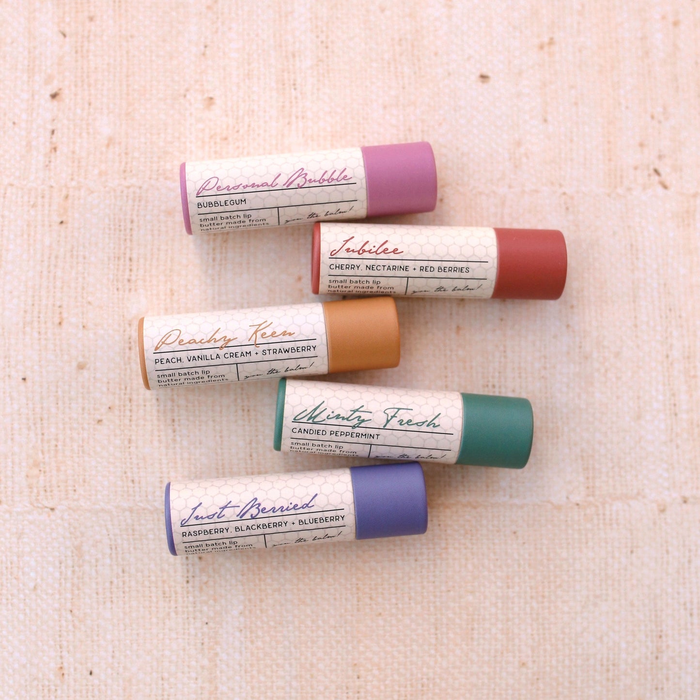 original five lip butters