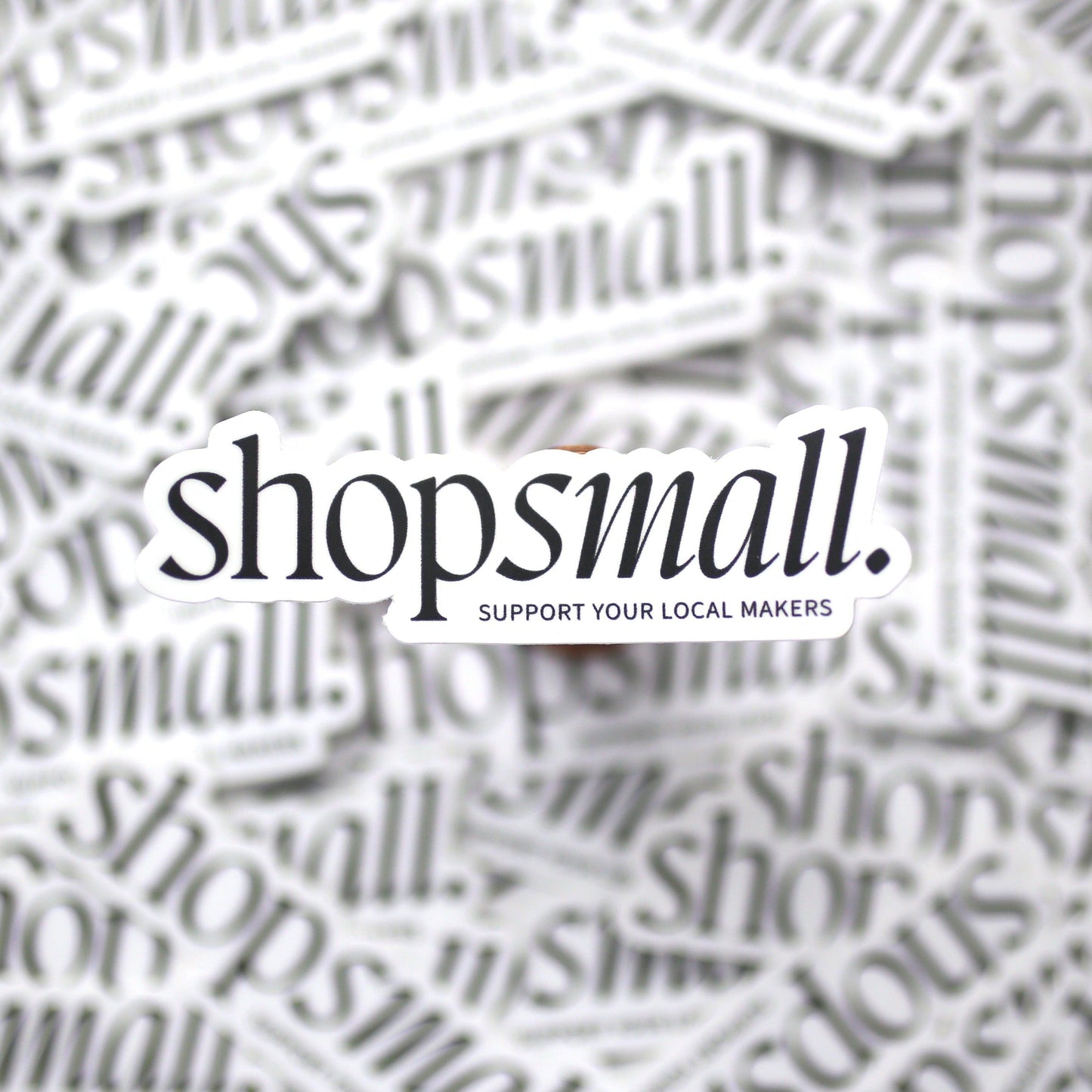 shop small sticker