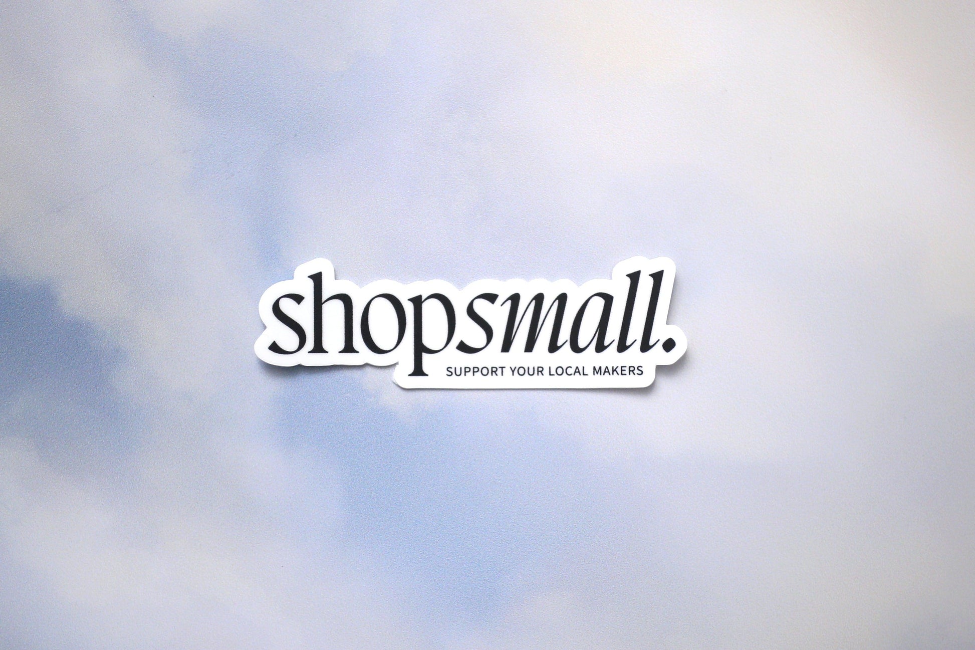 shop small sticker