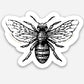 save the bees sticker mockup