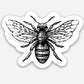 save the bees sticker mockup